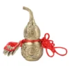 Traditional Chinese Brass Wu Lou Gourd Cucurbit