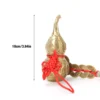 Traditional Chinese Brass Wu Lou Gourd Cucurbit