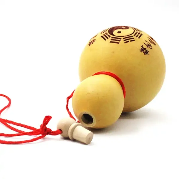 Chinese Traditional Carved Wine Gourd Ornament