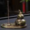 Feng Shui Bagua Gourd Incense Burner Bronze