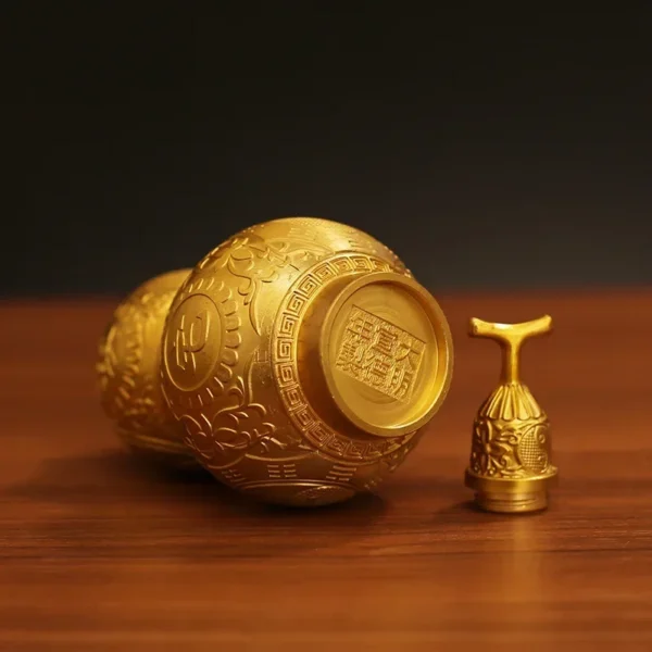 Opening Health Wealth Attracting Hu Lu Home Decoration Accessories Traditional Chinese Style