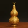 Opening Health Wealth Attracting Hu Lu Home Decoration Accessories Traditional Chinese Style