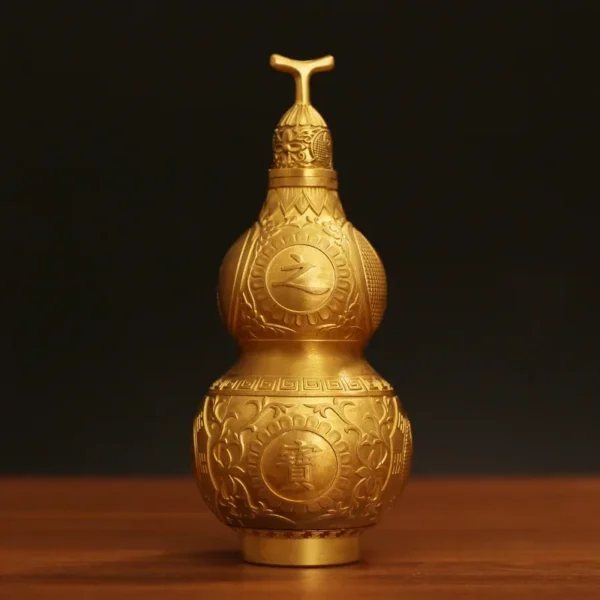 Opening Health Wealth Attracting Hu Lu Home Decoration Accessories Traditional Chinese Style