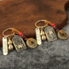 Chinese Zodiac Five Emperors Money Keychain